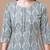 women ethnic motifs printed kurta with trousers & with dupatta