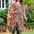 women floral printed regular kurta with trousers & with dupatta