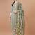 printed regular kurta with trousers & dupatta