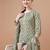 printed regular kurta with trousers & dupatta