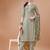 printed regular kurta with trousers & dupatta