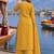 women floral embroidered regular thread work  cotton kurta with palazzos & with dupatta