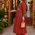 women ethnic motifs embroidered regular mirror work  cotton kurta with palazzos & with