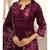women ethnic motifs dyed regular kurta with trousers & with dupatta