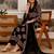 women ethnic motifs printed panelled mirror work kurta with trousers & with dupatta
