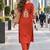 women ethnic motifs printed regular kurta with trousers