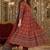 women ethnic motifs printed angrakha  cotton kurta with trousers & with dupatta
