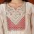 women ethnic motifs embroidered empire thread work  silk kurta with trousers & with dupatta