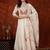 women ethnic motifs embroidered empire thread work  silk kurta with trousers & with dupatta