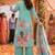women floral printed regular thread work kurta with palazzos & with dupatta
