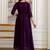 women ethnic motifs embroidered empire sequinned kurta with trousers & with dupatta