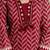 women printed regular mirror work  cotton kurta with trousers & with dupatta