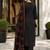 women ethnic motifs embroidered thread work  cotton kurta & trousers