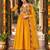ethnic motifs embroidered thread work kurta with trousers & dupatta