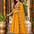 ethnic motifs embroidered thread work kurta with trousers & dupatta