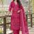women printed regular  cotton kurta with palazzos & with dupatta
