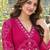women printed regular  cotton kurta with palazzos & with dupatta