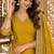 women embroidered sequinned  silk kurta with trousers & with dupatta