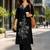 women floral embroidered regular thread work  cotton kurta with palazzos