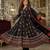 women ethnic motifs printed angrakha  cotton kurta with trousers & with dupatta