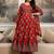 women ethnic motifs printed  cotton kurta with trousers & with dupatta