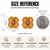Anti-tarnish, four-petal design, radial texture, stud closure, women's jewellery