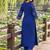 women ethnic motifs printed regular  cotton kurta with trousers & with dupatta
