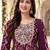 women printed regular kurta with trousers & with dupatta