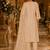women ethnic motifs embroidered regular kurta with trousers & with dupatta