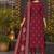 women ethnic motifs printed regular  cotton kurta with trousers & with dupatta