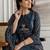 women ethnic motifs printed regular  cotton kurta with palazzos & with dupatta
