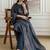 women ethnic motifs printed regular  cotton kurta with palazzos & with dupatta