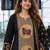 women ethnic motifs printed regular  cotton kurta with palazzos & with dupatta