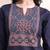 women ethnic motifs printed regular  cotton kurta with trousers & with dupatta
