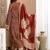 women ethnic motifs striped regular thread work  cotton kurta with palazzos & with dupatta