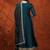 women ethnic motifs embroidered tiered thread work  silk kurta with trousers & with dupatta