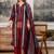 women embroidered sequinned  cotton kurta with trousers & with dupatta