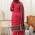 women ethnic motifs printed regular  cotton kurta with palazzos & with dupatta