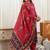 women ethnic motifs printed regular  cotton kurta with palazzos & with dupatta