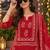 women ethnic motifs printed regular  cotton kurta with trousers & with dupatta