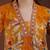 embroidered & floral printed kurta with pant & dupatta