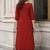 women ethnic motifs embroidered regular thread work  cotton kurta with palazzos
