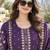 women ethnic motifs printed regular  cotton kurta with trousers & with dupatta