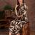 women ethnic motifs printed regular kurta with palazzos