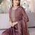 women ethnic motifs embroidered kurta with trousers & dupatta