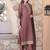 women ethnic motifs embroidered kurta with trousers & dupatta