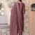 women ethnic motifs embroidered kurta with trousers & dupatta