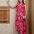 women floral printed regular kurta with palazzos