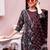 women floral printed regular  cotton kurta with trousers & with dupatta