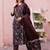 women floral printed regular  cotton kurta with trousers & with dupatta